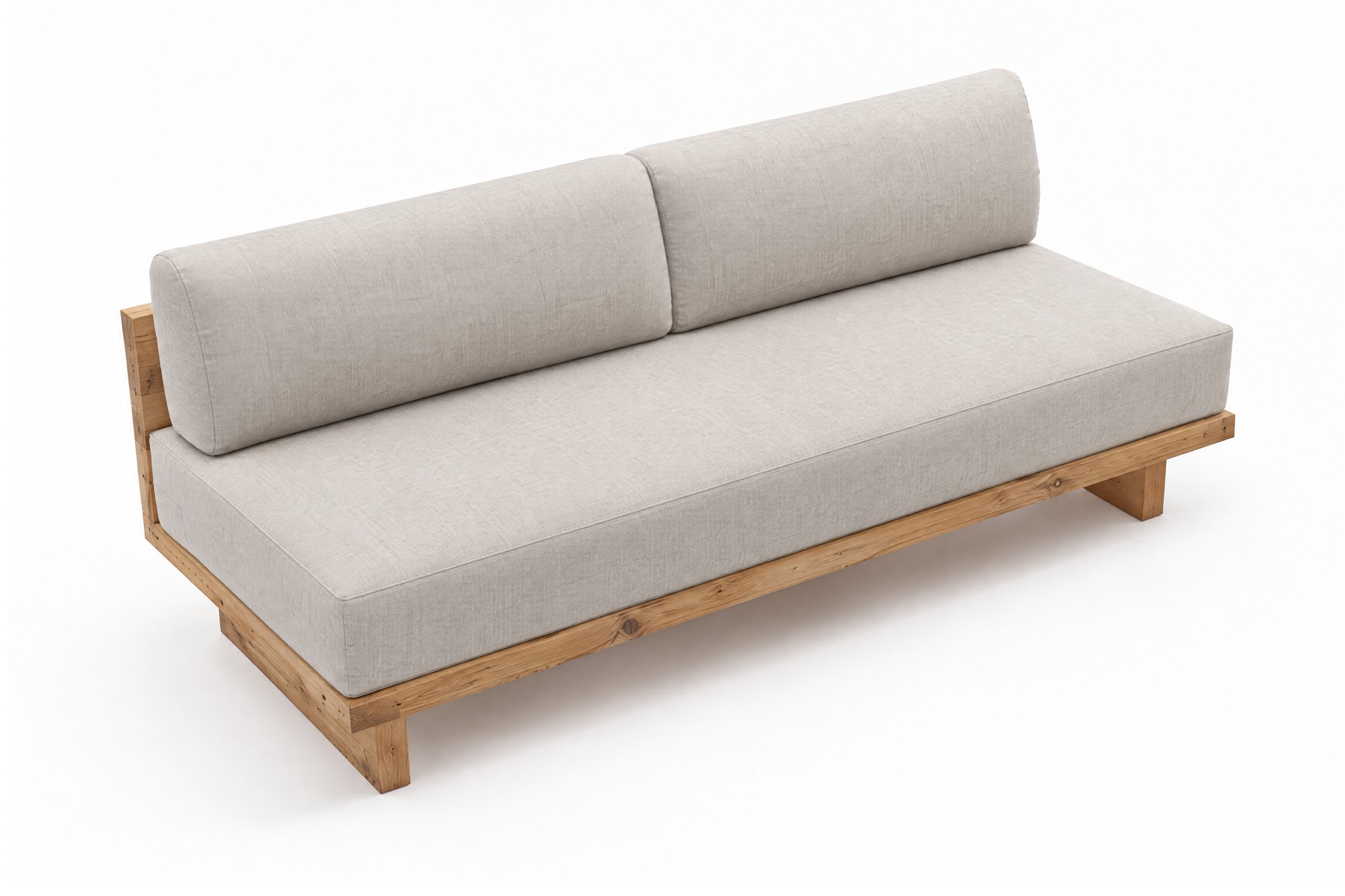 Photoreal render of the 2-seater sofa