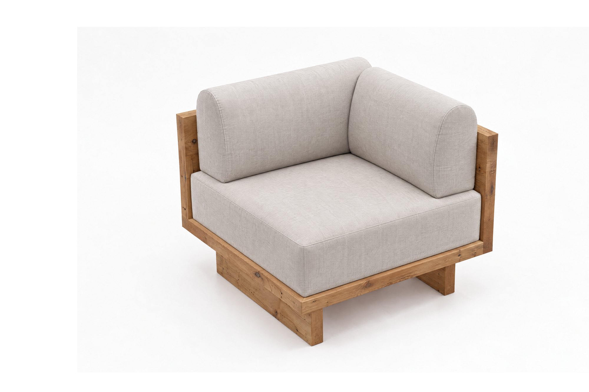 Photoreal render of the Corner piece